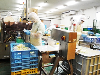 福岡工場 （生産量：10,000パック/日）