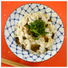 しば混ぜご飯